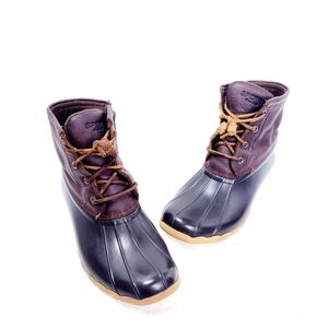 Sperry /// Brown Leather Duck Boots